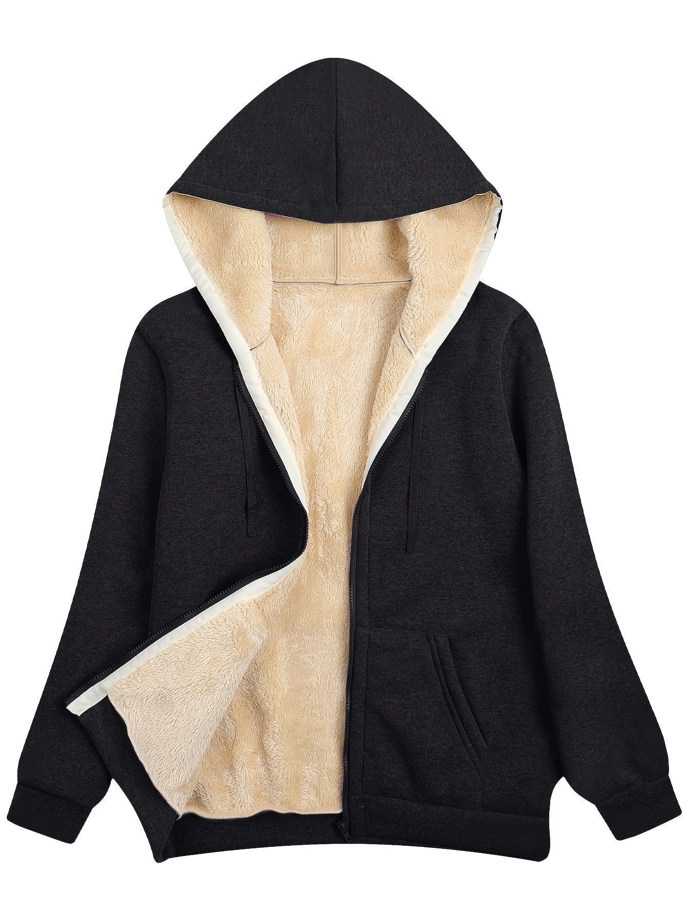 Dames Zip-Up Jas Comfortabel Warm en Waterdicht - StudioMarella