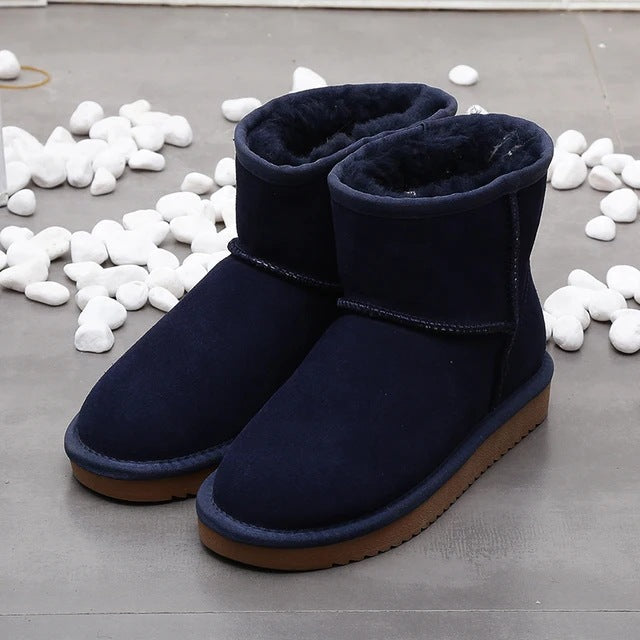 Dames Winterboots Waterdicht Fleece Gevoerd Warme Laarzen
