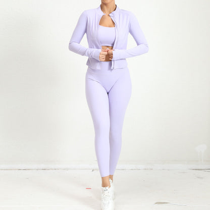 Dames Sportoutfit 3-Delig Comfortabel Sportkleding