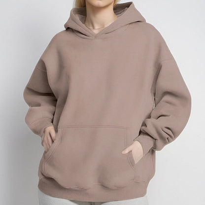 Dames Hoodie Zacht en Casual met Kangaroo Zakken Oversized - StudioMarella