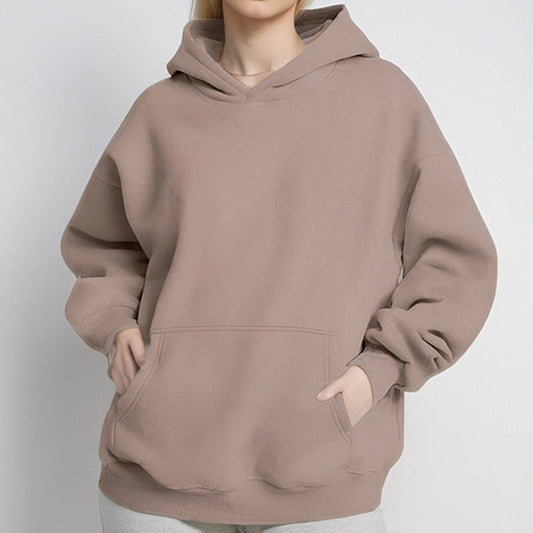 Dames Hoodie Zacht en Casual met Kangaroo Zakken Oversized - StudioMarella
