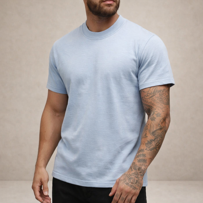 Heren T-shirt Slim Fit Ronde Hals Kort Mouwen