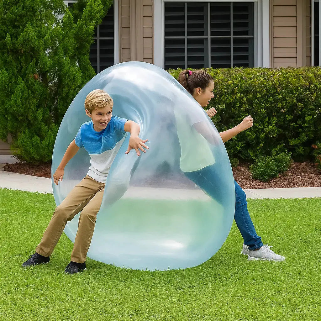 Opblaasbare Stretchbal voor Kinderen – Waterbestendig Speelgoed voor Buiten en Binnen – Robuust TPR-Materiaal – Draagbaar Speelplezier