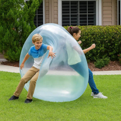 Opblaasbare Stretchbal voor Kinderen – Waterbestendig Speelgoed voor Buiten en Binnen – Robuust TPR-Materiaal – Draagbaar Speelplezier
