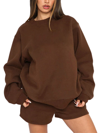 Dames Zomeroutfit Comfy Tweedelig Sweater Set