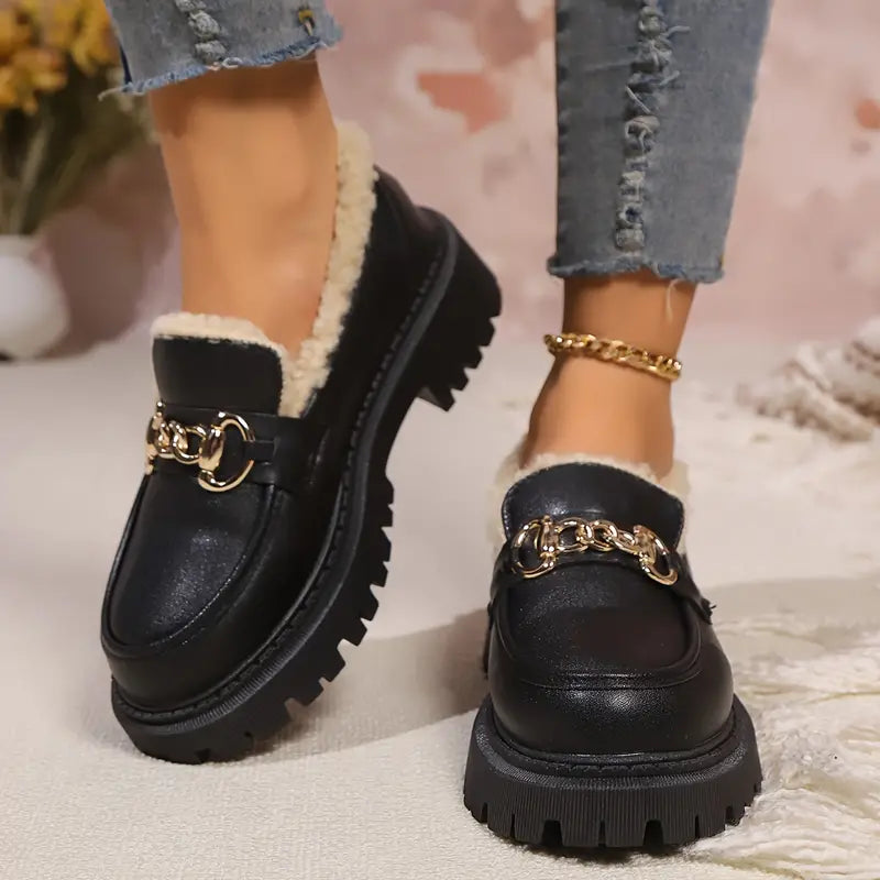 Dames Kettingloafers van Katoen Comfortabel en Stijlvol