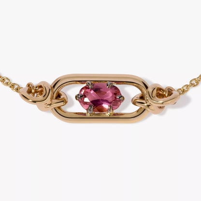 Goudkleurige Armband met Geboortesteen voor Vrouw