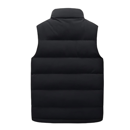 Heren Bodywarmer Puffer Vest Donzen Look Warm Isolatie