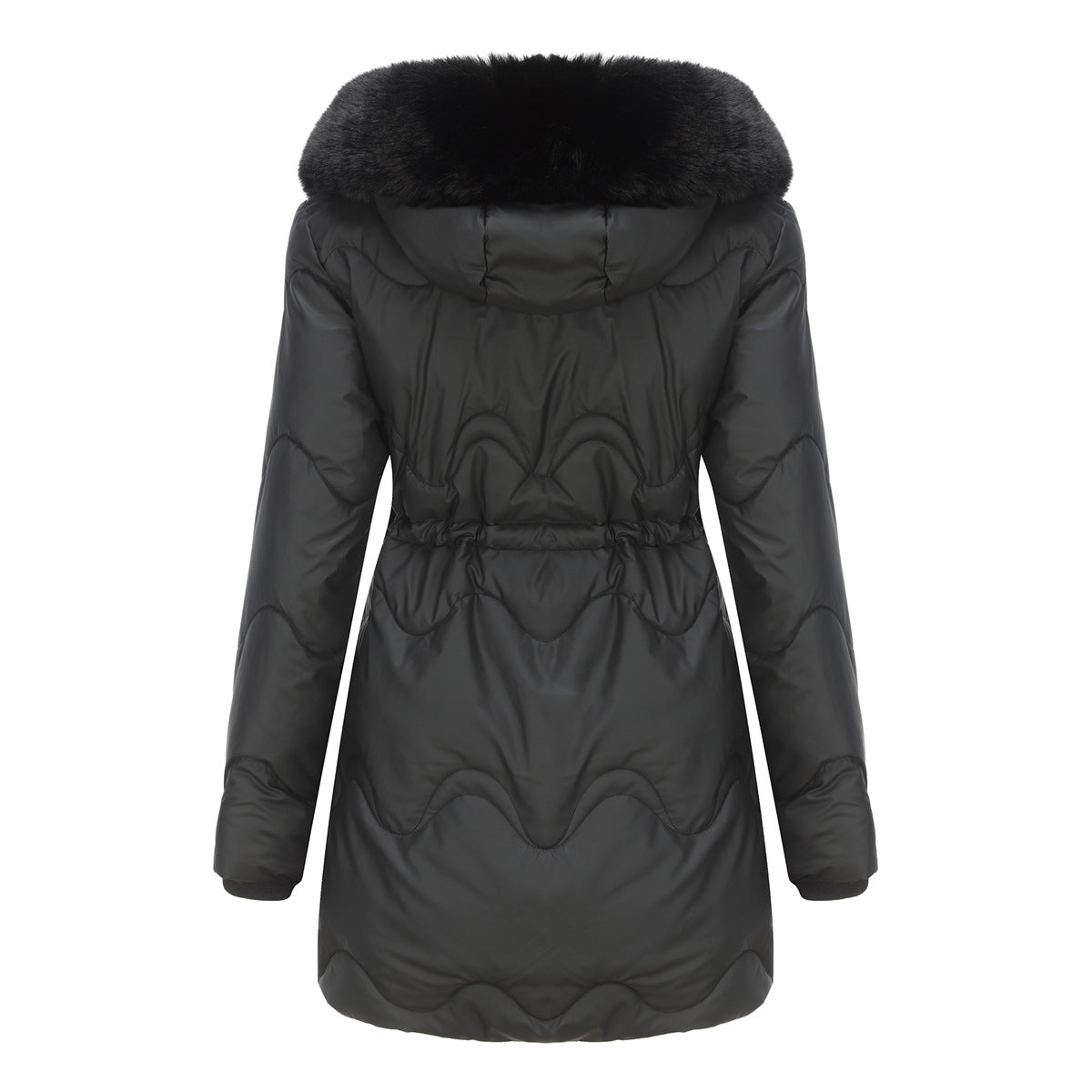 Dames Winterjas Warm en Gewatteerd met Afneembare Capuchon