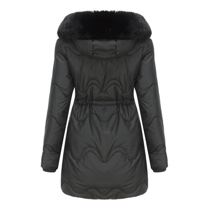Dames Winterjas Warm en Gewatteerd met Afneembare Capuchon
