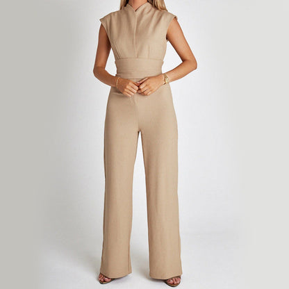 Mouwloze Jumpsuit Elegante Zomerjurk Comfortabel