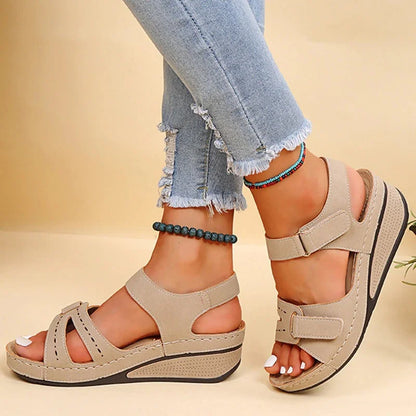Dames Sandalen Orthopedisch Comfortabel Steunzool