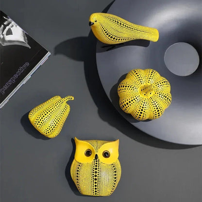 Decoratief Ornament Japanse Kunststijl Kleurrijk Sculptuur Woonkamer Cadeau Modern