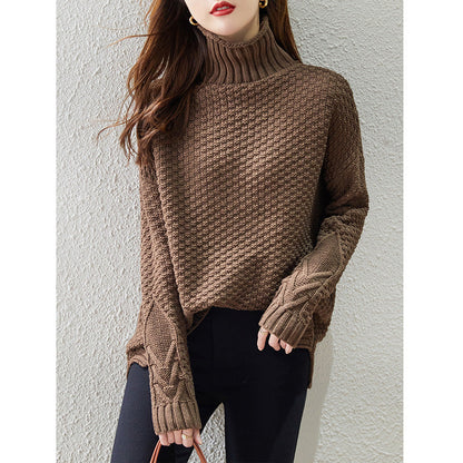 Dames Trui Gebreid Retro Stijl Elegante Look