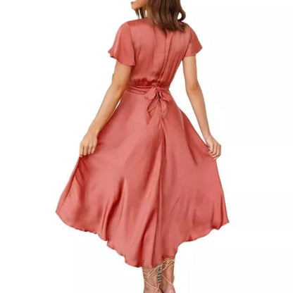 Midi Jurk Elegante Filippa Voor Vrouw