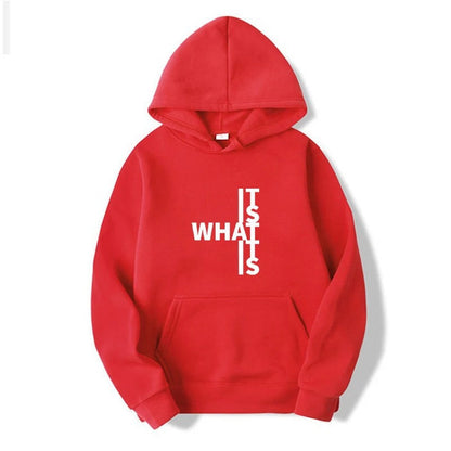 Dames Hoodie Met Leuke Tekst Print Zacht en Warm