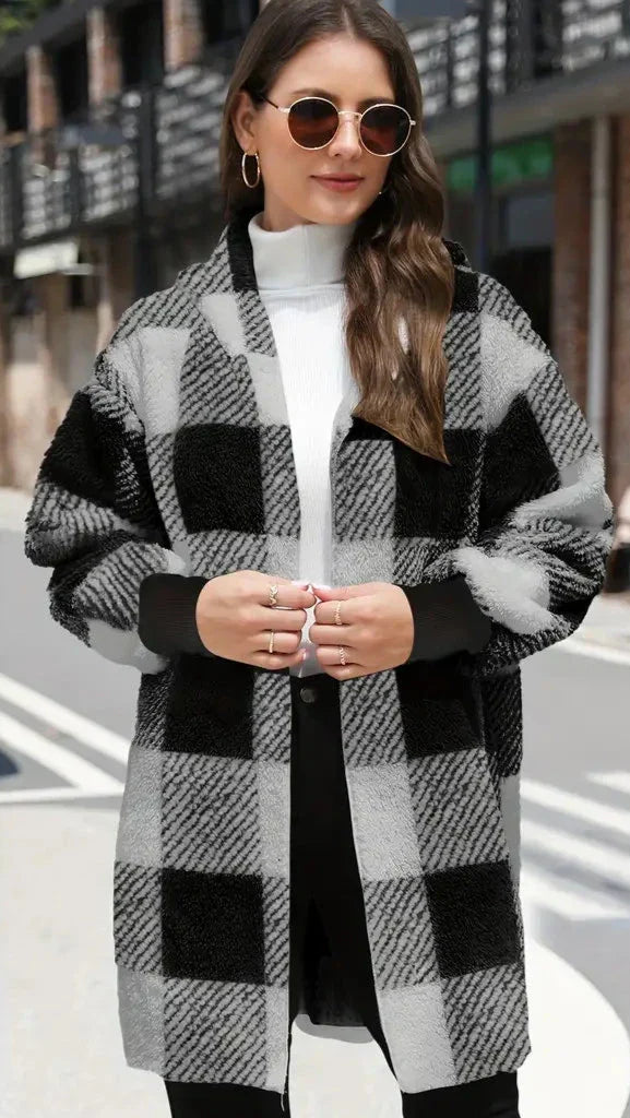 Damesvest Warm en Comfortabel met Capuchon en Lange Mouwen