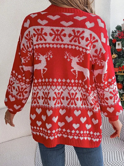 Kerstrui Gebreid Warme Kerstkleding