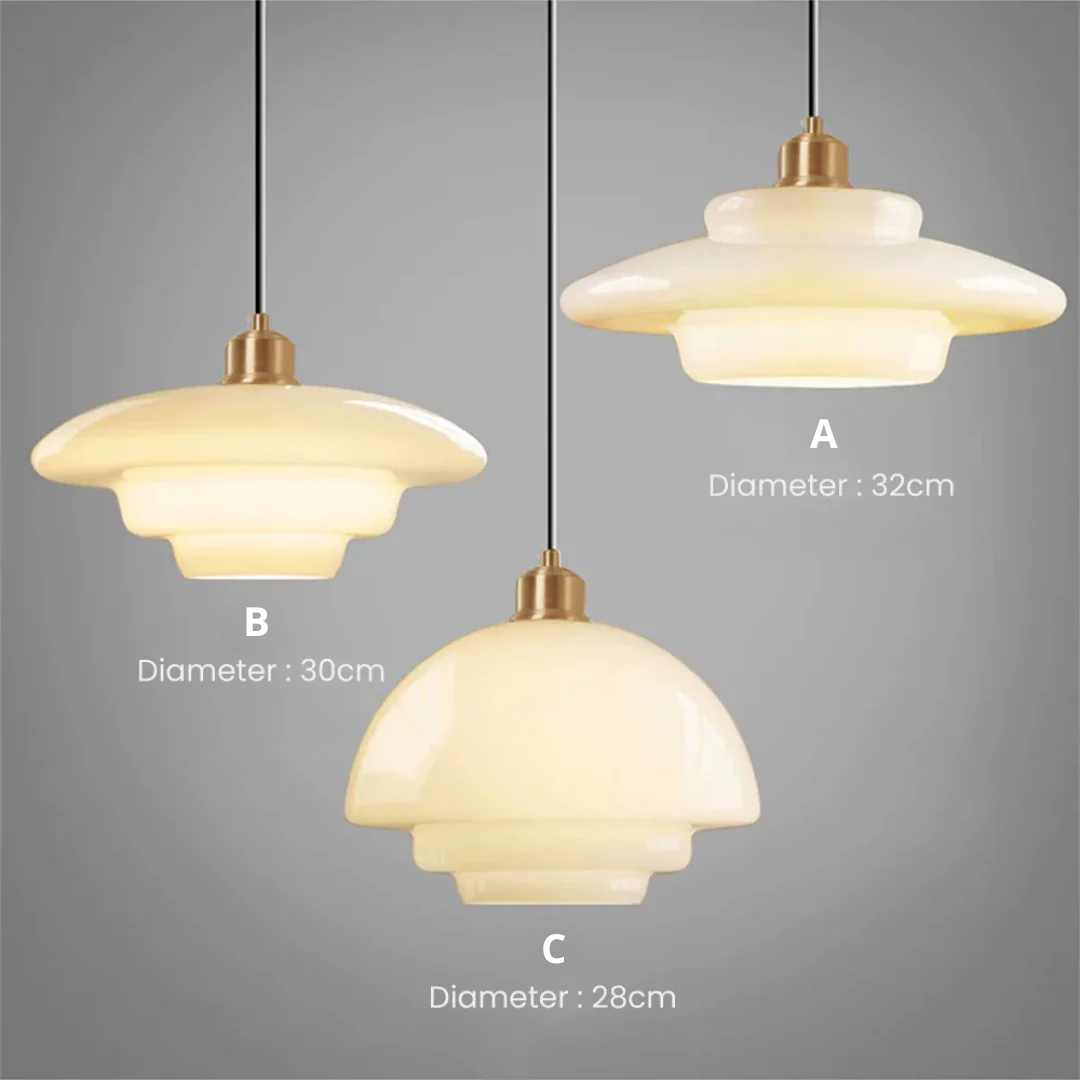 Hanglamp Glas E27 Goud Rond Woonkamer Eettafel Keuken Organisch Design Sfeerverlichting Modern Interieur