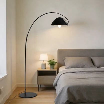 Boog Vloerlamp LED Modern 3 Lichtkleuren Dimbaar E27 Woonkamer