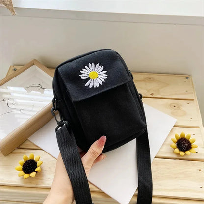 Flower Design Schouder Tas voor Dames - StudioMarella