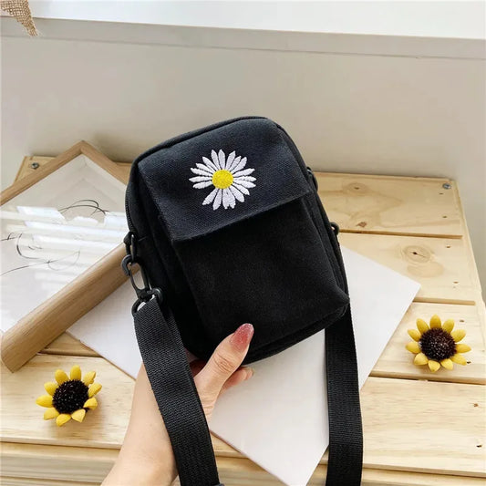 Flower Design Schouder Tas voor Dames - StudioMarella