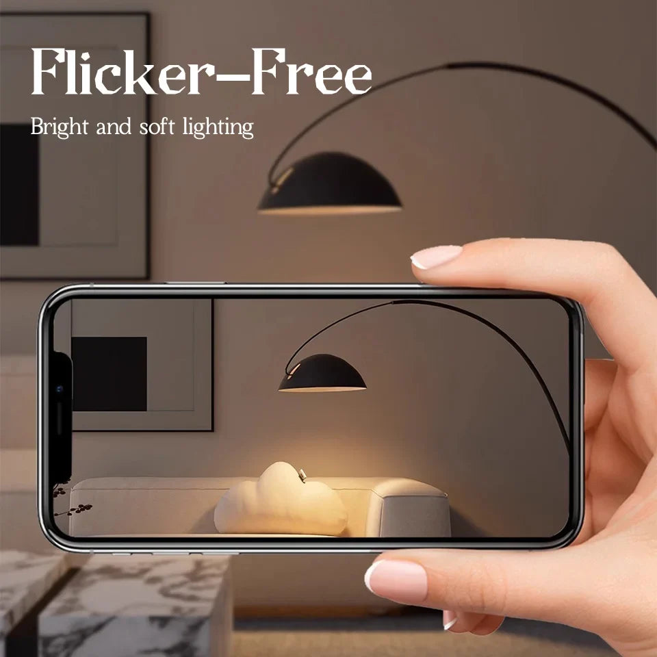 Boog Vloerlamp LED Modern 3 Lichtkleuren Dimbaar E27 Woonkamer