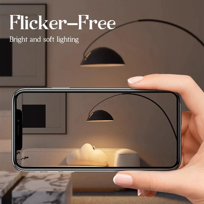 Boog Vloerlamp LED Modern 3 Lichtkleuren Dimbaar E27 Woonkamer