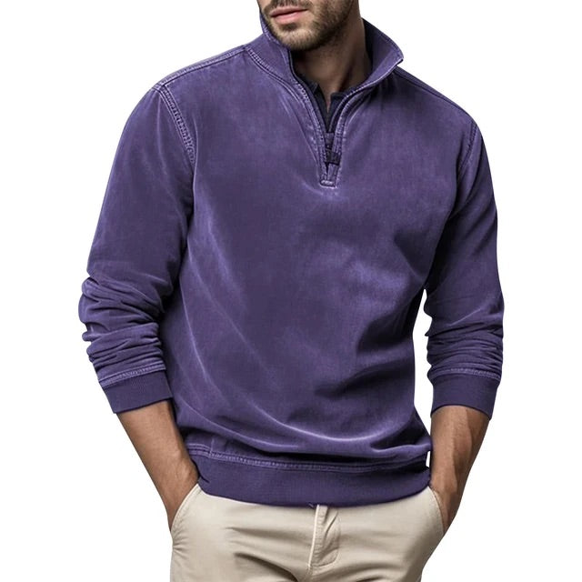 Fleece Trui Heren Zacht en Warm