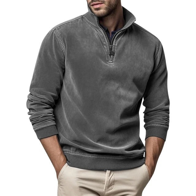 Fleece Trui Heren Zacht en Warm