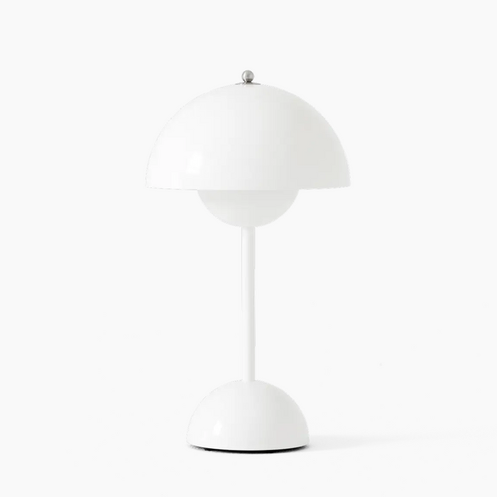 Draadloze LED Tafellamp met Dimfunctie – Sculpturaal Mushroom Design in 9 Kleuren
