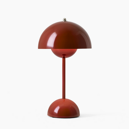 Draadloze LED Tafellamp met Dimfunctie – Sculpturaal Mushroom Design in 9 Kleuren