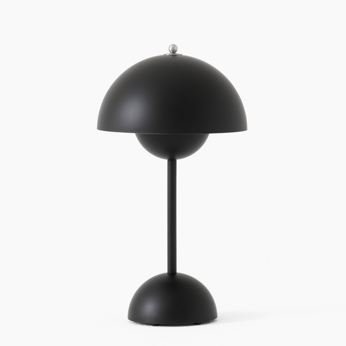 Draadloze LED Tafellamp met Dimfunctie – Sculpturaal Mushroom Design in 9 Kleuren