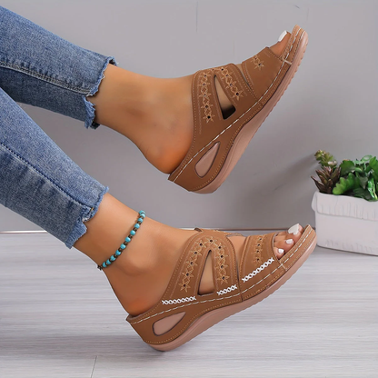Orthopedische Slippers Comfortabel Open Hak Met Verlichting