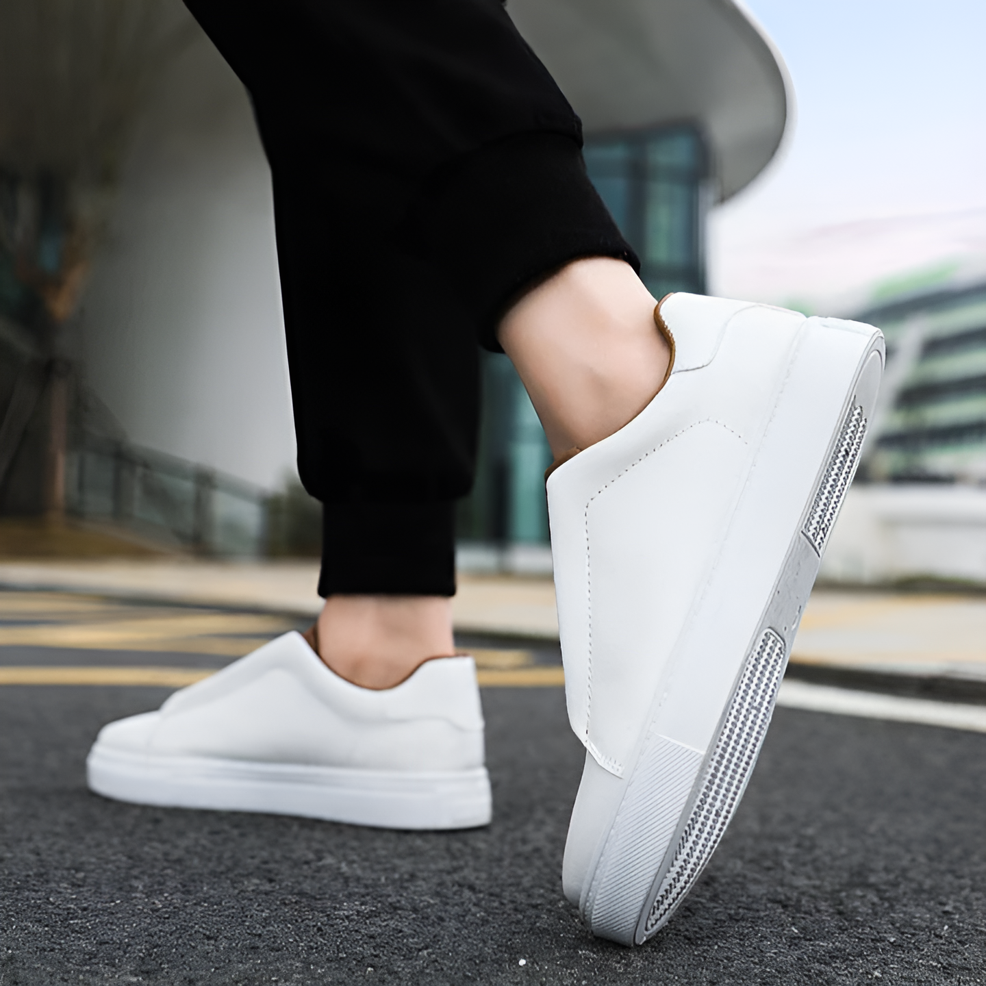 Leren Sneakers Unisex Stijlvol en Comfortabel