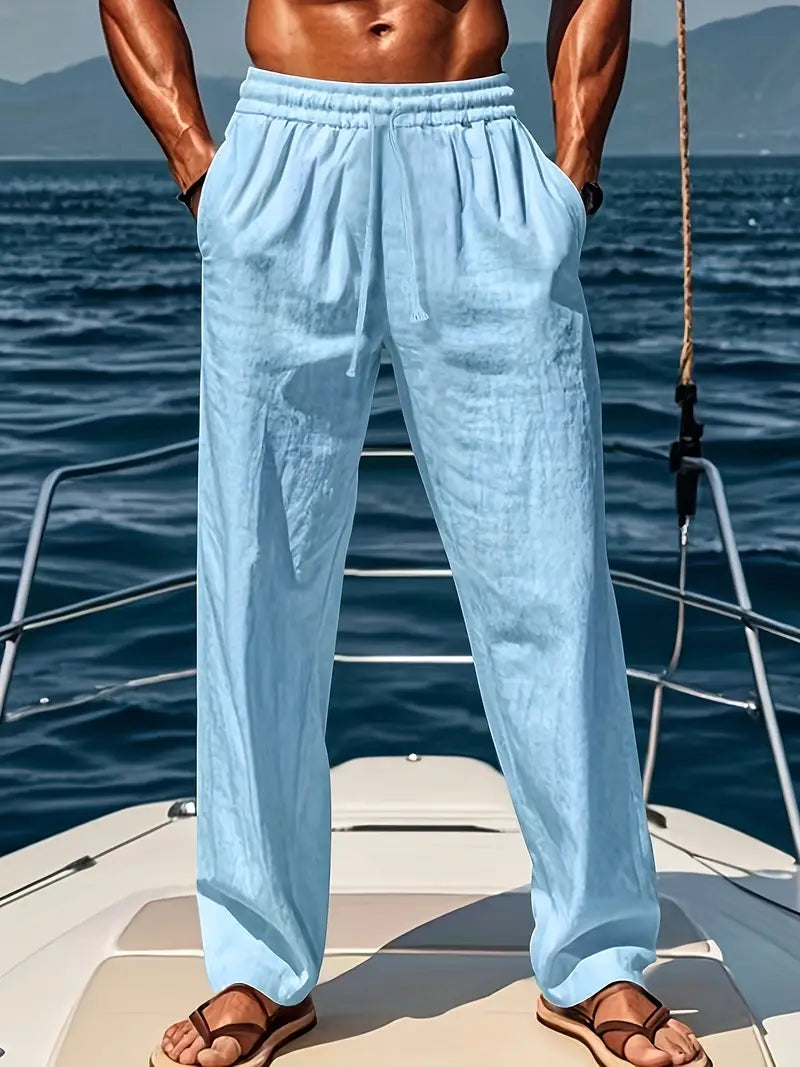 Alessandro Heren Broek Casual Losse Zomerbroek