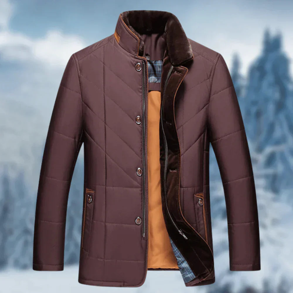 Heren Winterjas Warm Waterdicht en Ademend