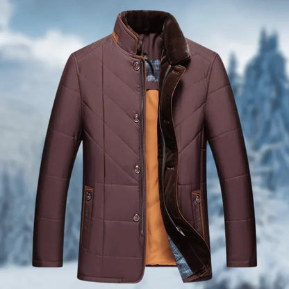Heren Winterjas Warm Waterdicht en Ademend
