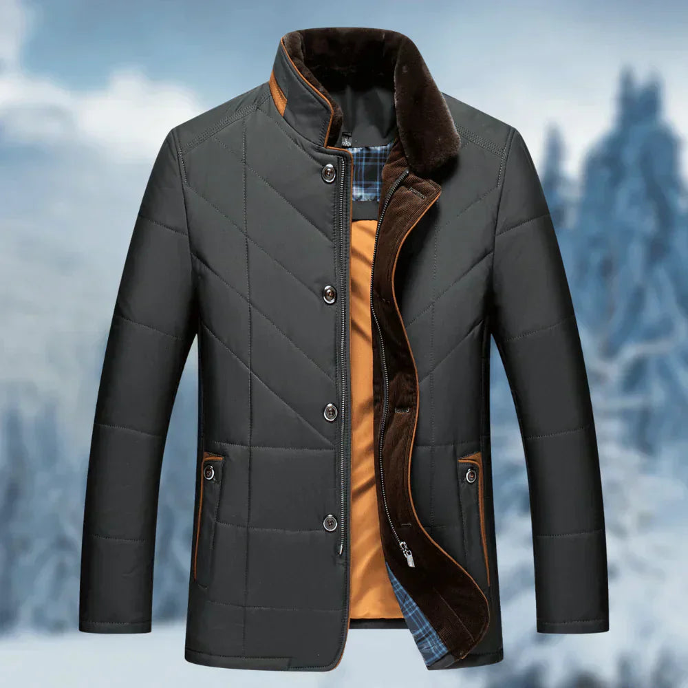Heren Winterjas Warm Waterdicht en Ademend