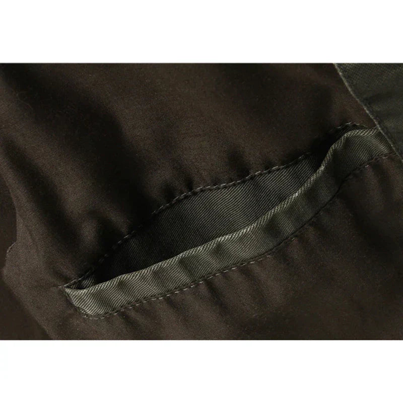 Leren Bomberjas Heren Militair Stijl Jacket