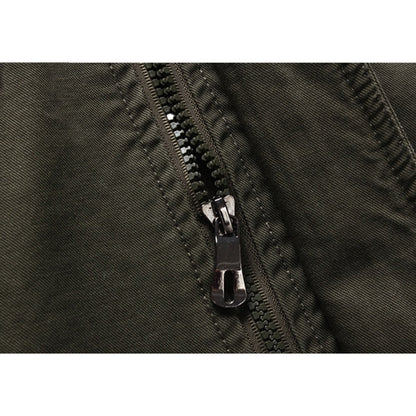 Leren Bomberjas Heren Militair Stijl Jacket