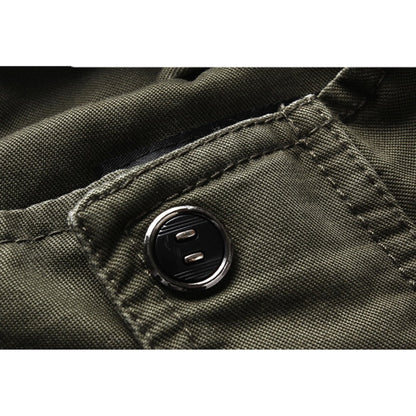 Leren Bomberjas Heren Militair Stijl Jacket