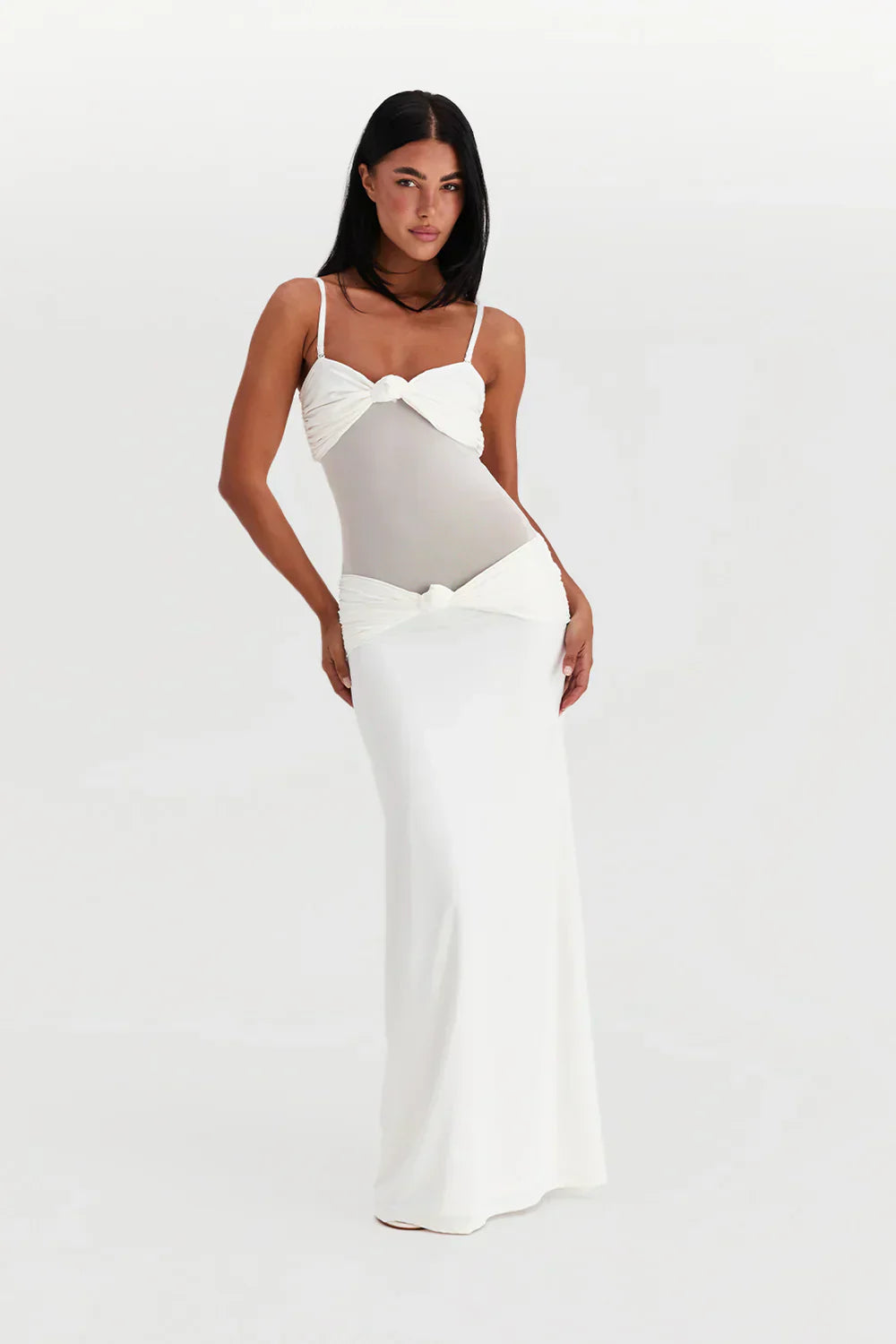 Mesh Maxi Jurk Zomerjurk voor Vrouw