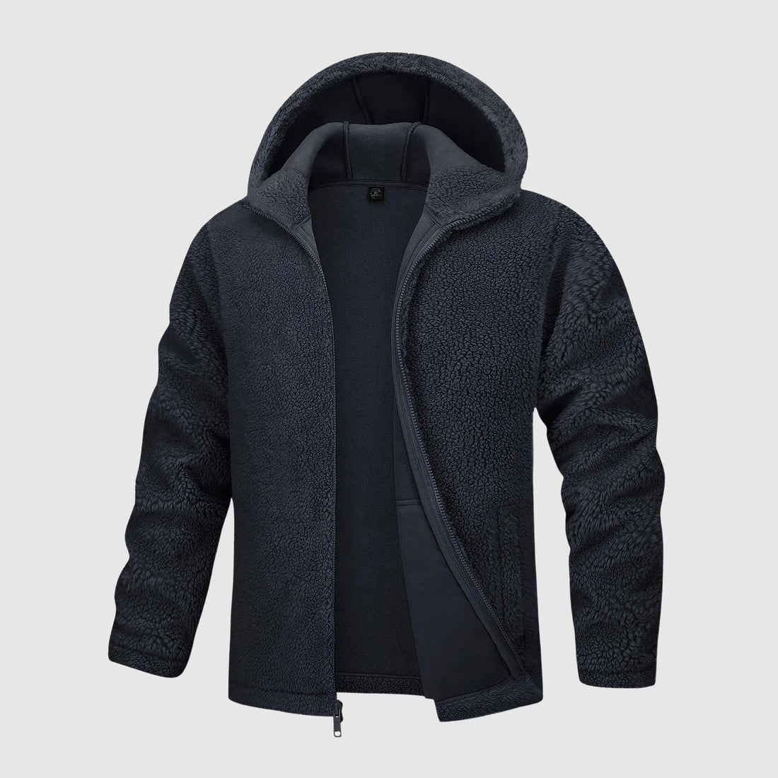 Fleece Jas Heren Warm en Zacht Soft Teddy Look