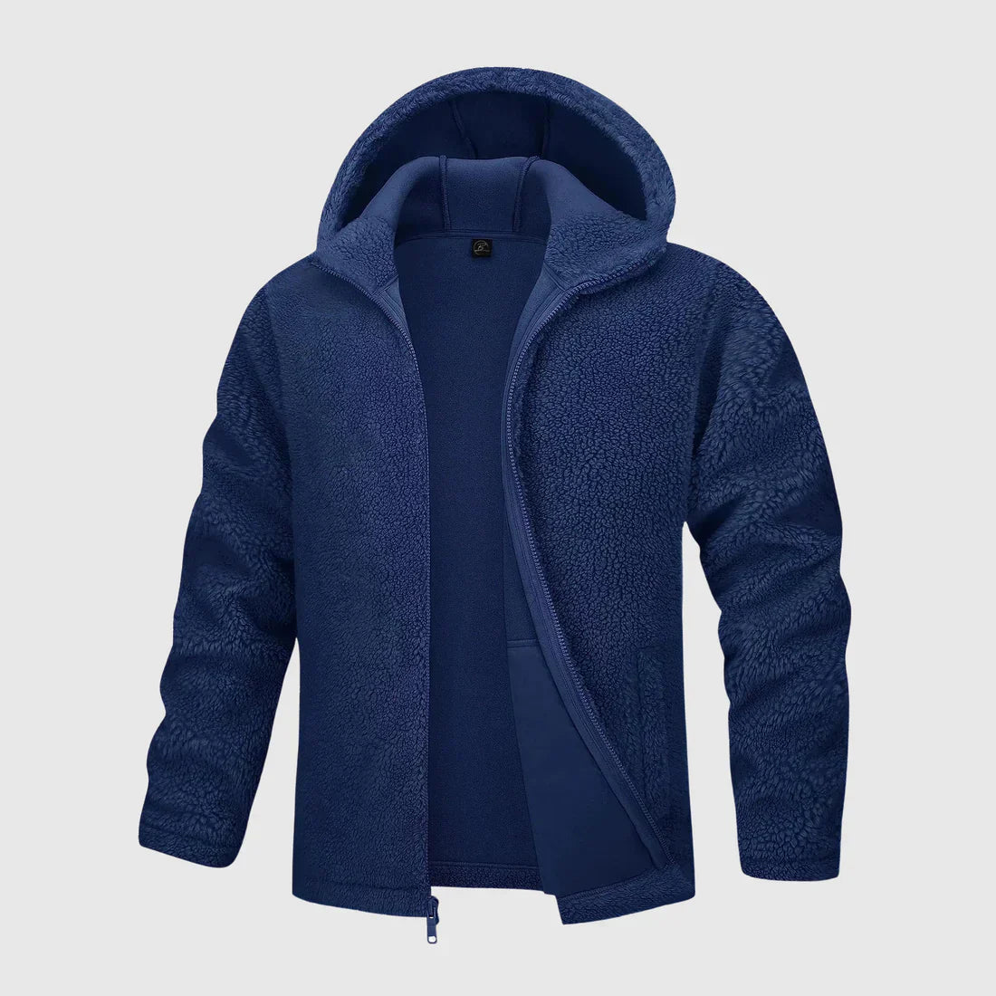 Fleece Jas Heren Warm en Zacht Soft Teddy Look
