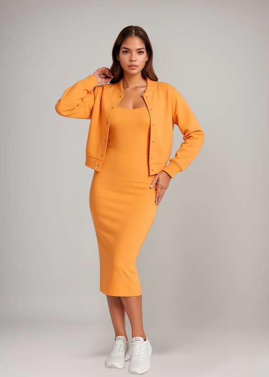 Dames Tweedelige Bodycon-set Nauwsluitend - StudioMarella