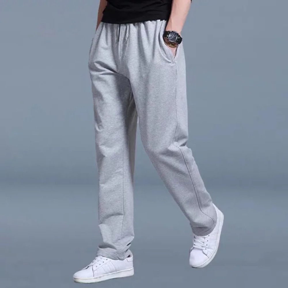 Heren Joggingbroek Elastisch Comfortabel Rechte Pijp