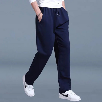 Heren Joggingbroek Elastisch Comfortabel Rechte Pijp