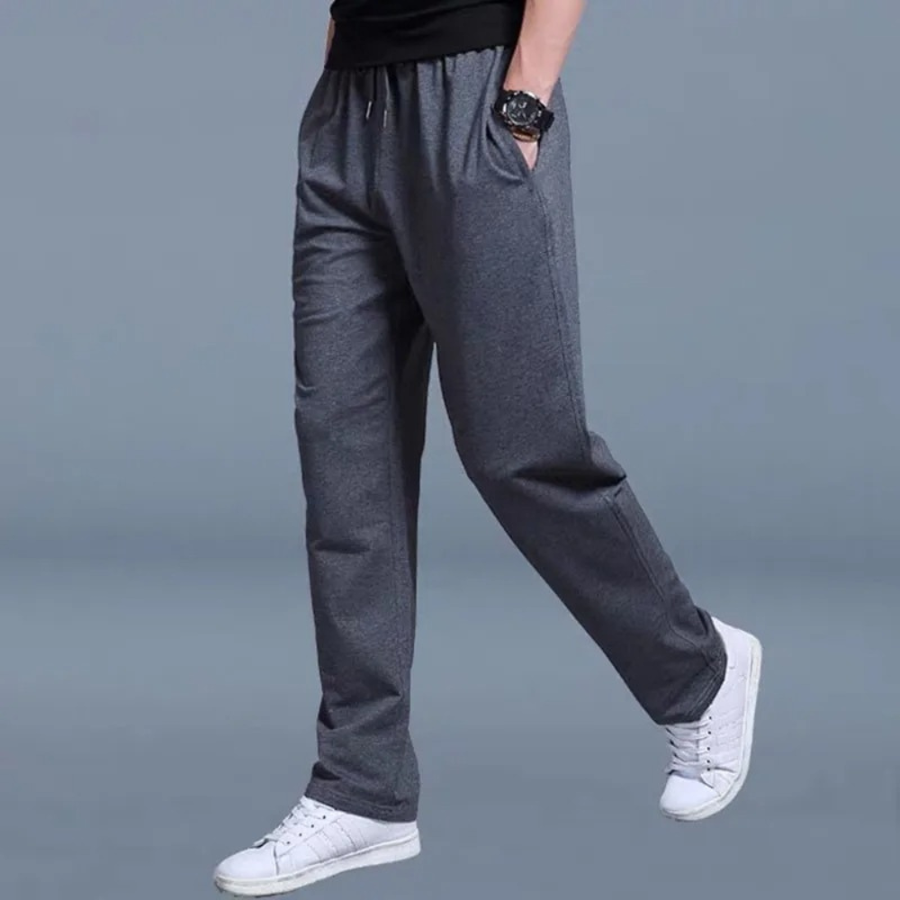 Heren Joggingbroek Elastisch Comfortabel Rechte Pijp