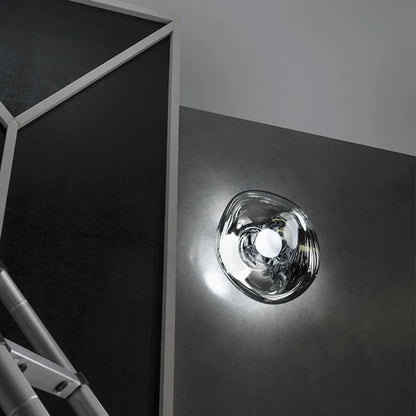 Wandlamp Amber Handgemaakt PMMA Metaal Warm Wit E27 12W Woonkamer Slaapkamer Luxe